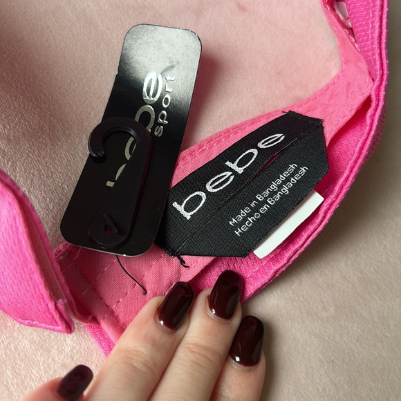 NWT Pink Bebe Visor Adjustable - Picture 4 of 4